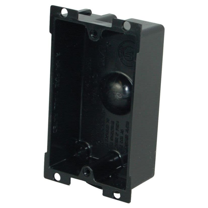 Allied Moulded flexBOX P-108E Non-Conductive Non-Metallic Switch/Receptacle Box